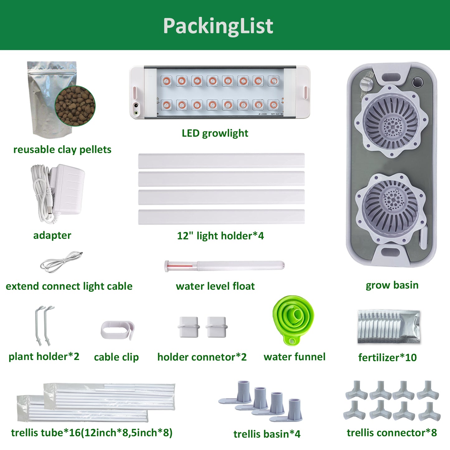 Hydroponics Smart Grow Garden--GX-Hydro-004